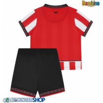 Maglie da calcio Sheffield United Prima Maglia Bambino 2025-26 Manica Corta (+ Pantaloni corti)